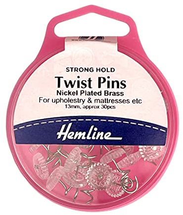 Twist Pins for Upholstery and Mattresses by Hemline
