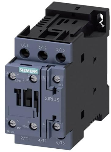 Contactor magnético Cont.AC3 7,5Kw 400V NA+NC DC 24V S0 Torn