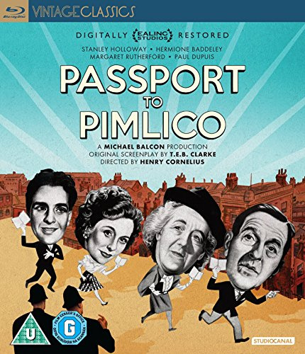 Passport To Pimlico [Blu-ray] [1949]