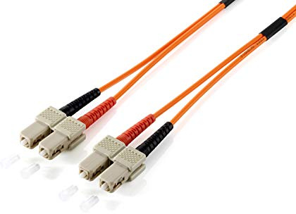 Equip SC/SC 9/125μm 3.0 m 3 m SC SC Fibre Optic Cable – Yellow, OS2, SC/SC Fiber Optical Cable (3 m, yellow)