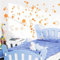 88 Waterproof Floating Bubble Loose Stickers Choose from 20 Colours Bathroom Tile Window Wall Art - Orange