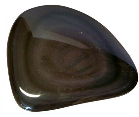 WLM Galet en Obsidienne œil céleste 6 cm