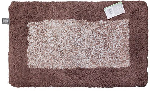 Teppich Badezimmer Wolke Supermorbido Mehrzweck Rutschfeste waschbar Waschmaschine CM 50 x 80 Rosella - Rosa Cipria