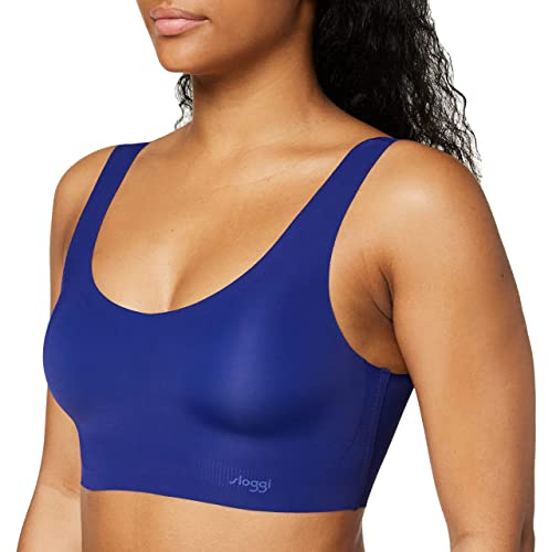 Sloggi Women's Zero Feel Top Ex Bustier, Blue Inc, S