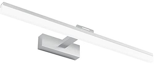 Klighten Lampada da Specchio 60CM, Lampada da Bagno 910LM 18W IP44, Luce per Trucco Bianco Freddo 6000K, Applique da Specchio per Specchietti, Bagno, Camera da Letto (Senza Interruttore)