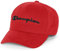 Champion Herren Mütze, klassischer Baumwoll-Twill, Verstellbarer Lederriemen, Kappe Baseballkappe, Scarlet 3D Script, Einheitsgröße