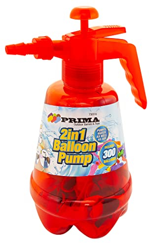 NEW 2 IN 1 AIR WATER BOMB BALLOON PUMP KIDS OUTDOOR FUN PLAY PARTY WATER GAMES