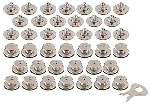 New Marine LOXX Set 20 Stück Oberteile + Stoffschrauben + Schlüssel