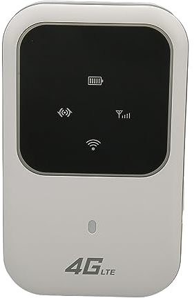 Point D'accès WiFi Mobile, Routeur WiFi Portable 3G 4G LTE 2400 MAh, Dongle WiFi de Poche Haute Vitesse 150 Mbps avec Emplacement pour Carte SIM, Partage jusqu'à 10 Utilisateurs
