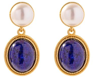 Uilita Indisches Schmuckset for Damen, Halsketten-Set, 18 Karat vergoldet, Ohrringe, Ringe, Armband, Hochzeit, Brautschmuck, 4 Stück (Color : E, Size : One-Size)
