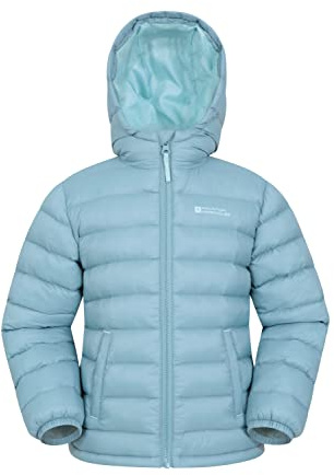 Mountain Warehouse Seasons Kids Padded Puffer Jacket Pale Blue 3-4y