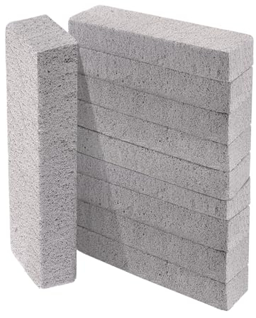 alwaiiz 10 Stück Cleaning Block WC, Bimsstein Toilettenreiniger, Bimsstein Toilette, Entfernen Sie Flecken von Toiletten, Küchen, Grills