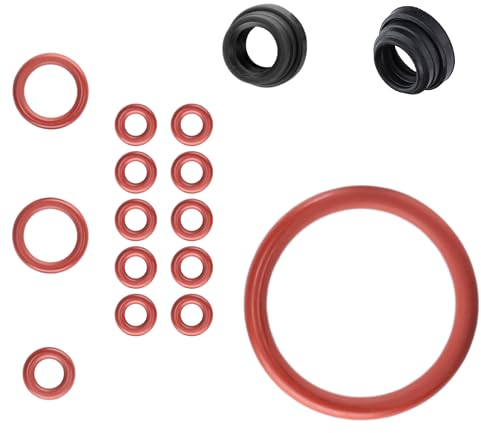 Snapworld-Kaffee Guarnizione di alta qualità, compatibile con macchine da caffè Philips Saeco Spidem Gaggia, O-ring a gruppo erogatore, valvola di supporto, tubo di pressione, set di manutenzione per