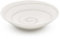 Memento Table Set 6 piatti Fondi 23 cm in ceramica Made in Italy, dipinti a mano (Bianco, Fondi)