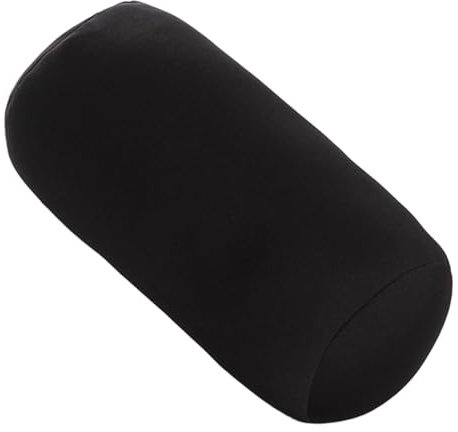 Mikroperlen-Nackenrolle, extra weich, Mikroperlen, Reise-Nackenstützkissen, Rückenkissen, Körperkissen, Zylinder-Sitzsack, Wurfkissen, Nacken-, Arm-, Rückenstütze für Flugzeug, Auto, Reisen,