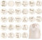 Kaisibum Meilensteinkarten Baby Holz,13 Stück Monatliche Meilensteinkarten für Baby,Geschenk für Werdende Mütter&Eltern Babyparty