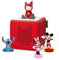 tonies Red Toniebox Disney and Pixar Bundle with 1 Creative and 3 Characters, Mickey Mouse, Minnie Mouse, Lilo & Stitch