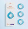 Flavoured Water Bottle Pods/Various Colour Available/BPA Free/0 Calories/Tristan -wild berry, Kola, Cherry, Apple, Bubble Gum incl. 3 Pods etc. (Blue Raspberry 3 pcs pods)