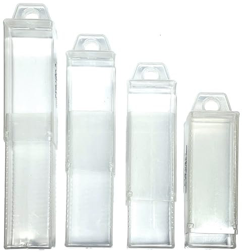 FTG USA Storage Container 4 Piece Large Size Extendable Plastic Box Used as Storage Case for Countersink and Replacement Drill Bits