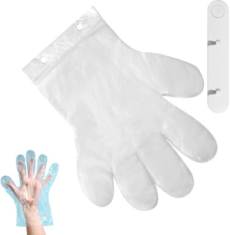 Byeaon Dis-posable Glove Holder Organizer Wall Mounted, Wall Mounted Glove Holder, Glove Storage Rack, Prevent Slipping, Easy to Use, 28.5x12.5x1cm, for Garage or Home Use