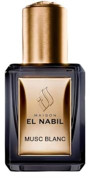 Musc Blanc Maison El Nabil 5ml Roll On Extrait de Parfum - Parfum sensuel et sophistiqué par excellence
