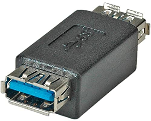 Roline USB 3.2 Gen 1 Cambiador de Género, Tipo A BU/BU