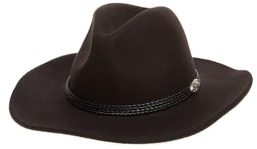 Deiters Cowboyhut Wollfilz schwarz 59