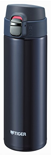 Tiger MMJ-AO48-KA Mini-bouteille pour eau en acier, Saharamagu Lightweight (Dream Gravity), bleu noir