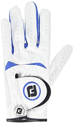 FootJoy 65950E Guantes de Golf, Niños, Blanco/Azul, ML