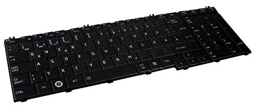 Laptop-Tastatur / Notebook Keyboard Ersatz Austausch Deutsch QWERTZ für Toshiba Satellite C650 C650D C655 C655D C660 C660D C670 C670D L650 L650D L655 L670 L670D L675 L675D ersetzt MP-09N16D0-698