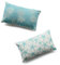 Hofdeco Dekoratives Set 2 Überwurf Kissen Fall Modern Aqua Türkis Coral und Seestern Coastal Nautisches Indoor Outdoor Schwerer Stoff Kissenbezug 30,5 x 50,8 cm