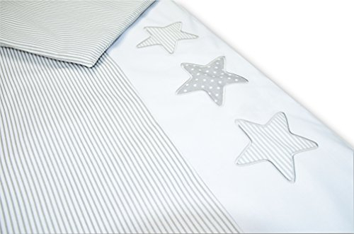 Amilian Baby Bettwäsche Design: S01, 80x80 cm + 35x40 cm (2 TLG.)