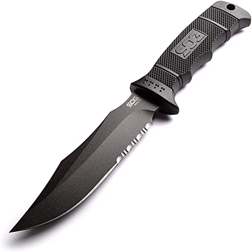 Seal Pup, Black Zytel Handle, Nylon Sheath