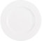 Bitossi Home Set di 6 Piatti Piani in Bone China, Linea Federica, Bianco