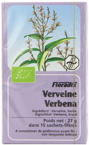 Salus Organic Vervain 15 Teabags (Pack of 6, Total 90 Teabags)