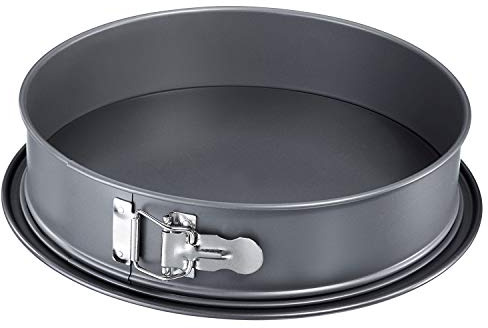 Westmark Springform, auslaufsicher, Ø 26 cm, mit Antihaftbeschichtung, kaltgewalzter Stahl, Back Profi, Anthrazit, 33662260