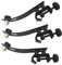 Boseen Drum Microphone Shockproof Clip Rim Mount Holder Metal Universal Tom Mic Set Clamp Adjustable(Pack of 3)