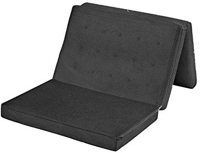 Bambini Reisebettmatratze Reisematratze Air+ 120x60 | Höhe 6 cm | Klappbar | gute Durchlüftung | Bezug abnehmbar und waschbar