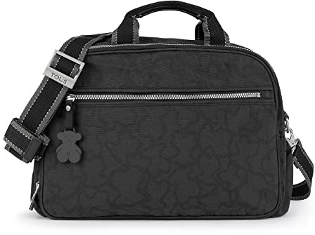 Bolsa de bebé Tous Catri Kaos 295810281 , color antracita-negro