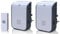 UNI-COM Wireless 150m Plug-in Doorbell Twin Kit