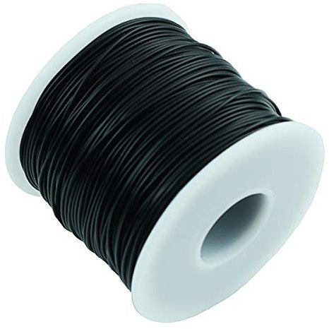 0.25mm² 7/0.2mm Stranded Copper Cable Reel Automotive General Purpose 100M (Black)
