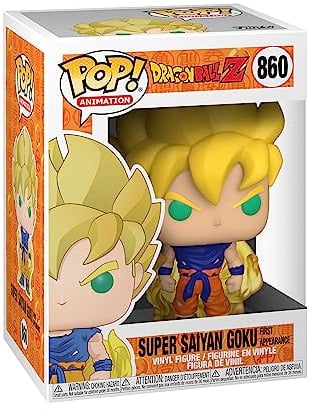Funko Pop! Animation: Dragon Ball Z S8-Super Saiyan Goku - (First Appearance) Dragonball SS - Vinyl-Sammelfigur - Geschenkidee - Offizielle Handelswaren - Spielzeug Für Kinder und Erwachsene