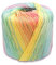 EXCEART 1rolle Gradient Baumwollgarn Für Stricken Und Häkeln Mehrfarbiges Garn Für Schals Mützen Decken Und Accessoires Super Weich Und Langlebig Licht Regenbogen