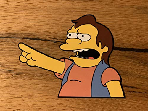 #732 Fun Aufkleber Nelson 13x10cm Sticker Low Deep Airride Stance Static Tuning Auto Oldschool Hot Rod V8 Felgen