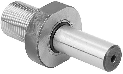 Fafeicy Spannstange Pleuel, Edelstahl M14 * 1 Pleuelstange für elektrische Bohrer, für K01-50/63 K02-50/63 Mini-Drehmaschine(10-M14*1)