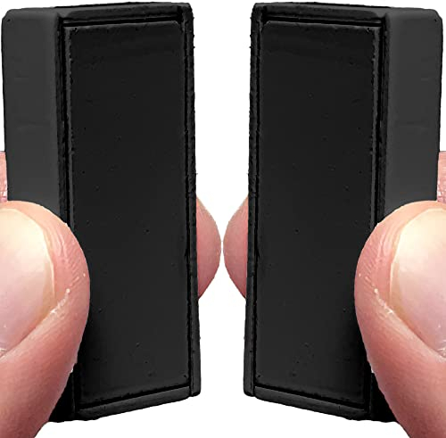 Homie Pesi magnetici per Tenda da Doccia di magneti Impermeabili + Custodia per Il Trasporto, Ottimo complemento d'arredo per Il Bagno, Fodera, Bandiere e velatura, Clip sul Fondo (Nero)