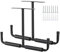 HOME COMPOSER 2 Pack Overhead Garage Storage Hook | Heavy Duty Utility Ceiling Hanger |Anti-Slip Black Ceiling Storage Garage Rack, Max Load 40kg