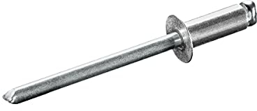 GOEBEL® - 1000 x Rivets aveugles (Ø x L) 2,4 x 6 mm - Aluminium AlMG 2,5/ Acier zingué - Tête fraisée - STANDARD - 7071124600 - ISO15978