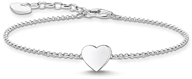 THOMAS SABO Damen Armband Herz 925 Sterlingsilber A2044-001-21-L19v