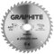 GRAPHITE Lame de scie circulaire 235x30 mm, Widia | pour bois, panneaux de particules, MDF | Bagues de réduction en set | 40 dents